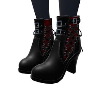 9アバター 対応 Leather boots