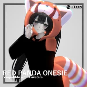 Red Panda Onesie / 着ぐるみ
