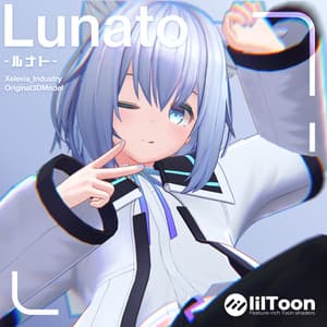 オリジナル3Dモデル『ルナト』