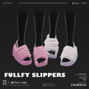 【Grus】FULLFY SLIPPERS