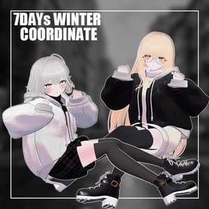 【10アバター対応】7DAYs WINTER COORDINATE