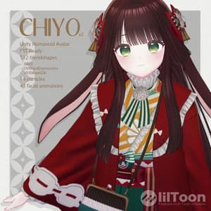 オリジナル3Dモデル ちよ v2