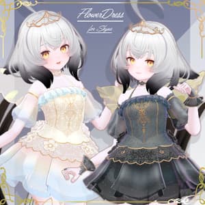 【Flower Fairy Dress】10アバター対応