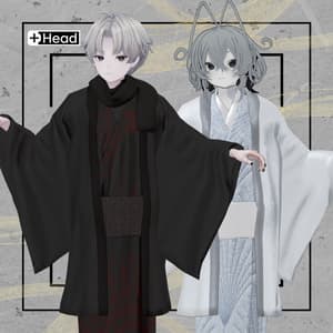 +Head対応衣装モデル kimono