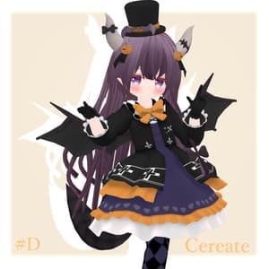 【Free-無料-】衣装#D(セレアーテ、ふうみ、なつひ対応) -Cloth#D (For Cereate,Fumi,Natsuhi)-