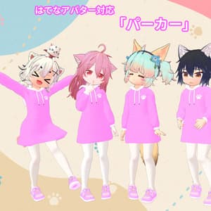 「はてなアバター」対応パーカー