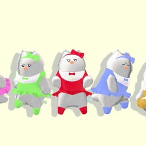 (期間限定無料)ネコチヤン用アカチヤン服