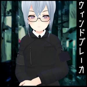 3Dモデル ウィンドブレーカ衣装 LEEME&LEEVAカスタム