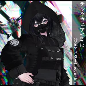 3Dモデル 衣装 テックウェアVer.2 複数アバター対応