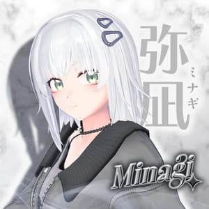 オリジナル3Dモデル『弥凪(ミナギ)』 #弥凪3D #Minagi3D / AC2