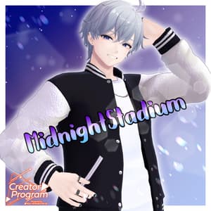 男性アバター向け衣装『MidnightStadium』 - By 竹流 / CP1