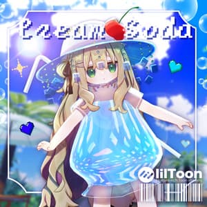【3D衣装モデル】ⅭreamSoda