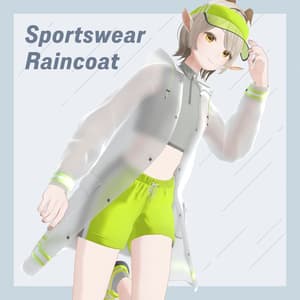 【10アバター対応】スポーツウェア, レインコート