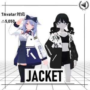 【7アバター対応】Hoodie jacket
