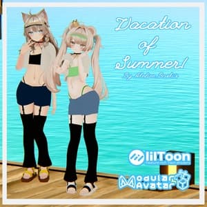 【複数アバター対応】Vacation of Summer!