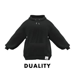 【パーカー】BIG SILHOUETTE PARKER【5アバター+MARUBODY対応】#duality_booth