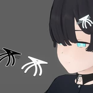 Eyes of 2264ヘアピン/ピンバッチ