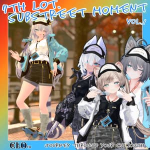【30アバター対応】7th Lot. SubStreet Moment 【衣装】