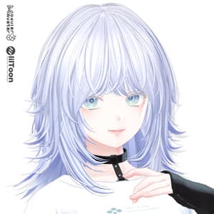 【22 avatars】Flare Wolf Hair【VRC hair】