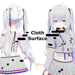 6アバター対応 ClothSurface (クロス・サーフェス)