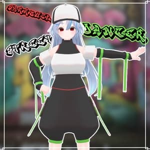 【VRChat想定衣装】サルエルストリートダンサー