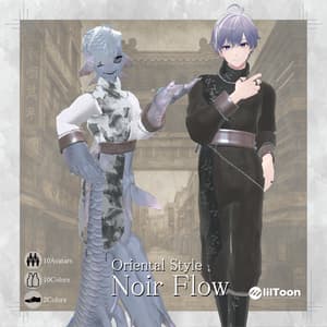 【VRC衣装】Noir Flow