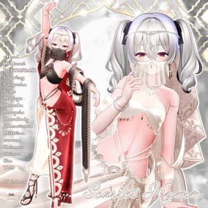 【15アバター対応】Scarlet Hymn【VRChat】