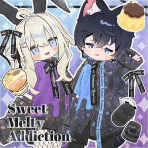 【衣装・小物セット】SweetMeltyAddiction【まめふれんず+3アバター対応】
