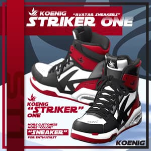 【複数アバター対応】STRIKER ONE アバタースニーカー