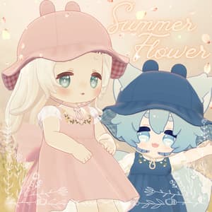 【VRC想定衣装】Summer Flower【しろめあ・わたゆき・まめふれんず対応】
