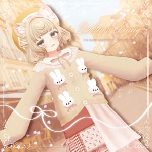 【19アバター対応】Quilting Bunny【VRC想定衣装】