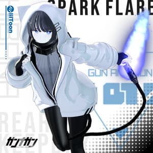 【全25対応】Spark flare【#VRガンナガン ヒバナ衣装】