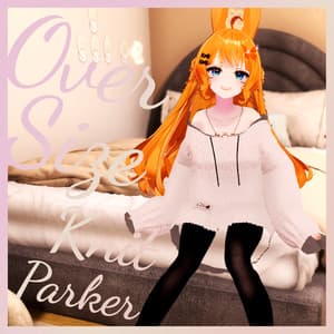 VRChat向け衣装オーバーサイズニットパーカー 【59アバター対応】