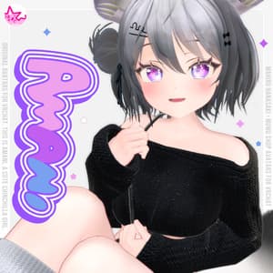 オリジナル3Dモデル 「あまに-AMANI」(VRCHAT向けアバター)#mumu_shop
