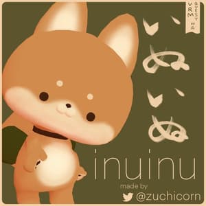 【VRC・VRM アバター】inuinu いぬいぬ 【Quest対応】
