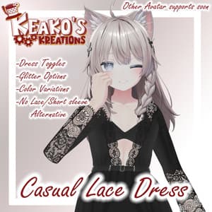 ✨ Elegant Lace Dress 【 4 Current Bases Supported 】 ✨