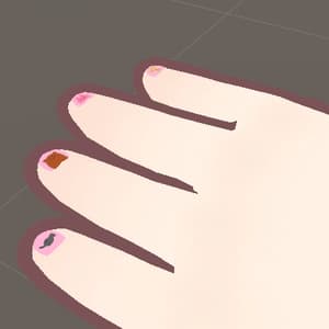 【無料】まめひなたのかわいい子供ネイル【フォロワー72人ありがとう!】