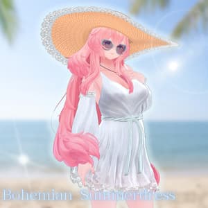 【10アバター対応】ボヘミアンサマードレス MA対応