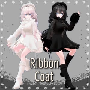 【複数アバター対応】RibbonCoat