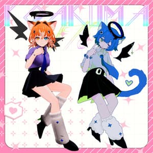 KOAKUMA step【VRC想定3D衣装】