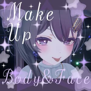 「枡花 蒼(ますはな あお)用」対応Make Up face and body