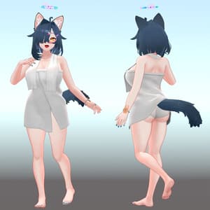 3アバター対応 バスタオル