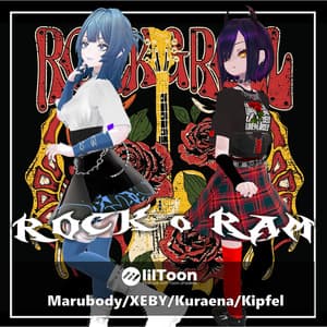 【VRCHAT】⚡ROCK o RAM🎸【Marubody/XEBY/キプフェル/クラエナ対応】
