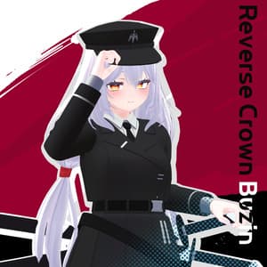 【VRC想定】 リバースクラウン制服 -武刃- 【卯月用】