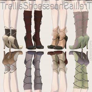 4アバター対応∴TrellisShoes