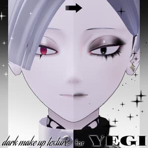 【Yegiさん】ダークメイクアップテクスチャ