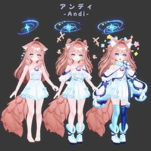 「アンディ」- Andi -【3Dモデル】