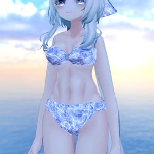 【梅雨ちゃん用】バンドゥービキニ - Bikini 【VRChat】