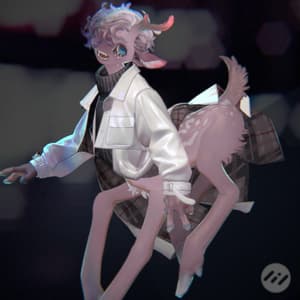 【3Dモデル】鹿タウル【VRChatアバター】