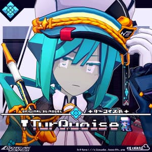 ターコイズ氏💠TurQuoise/オリジナル3Dモデル #CloudzLog